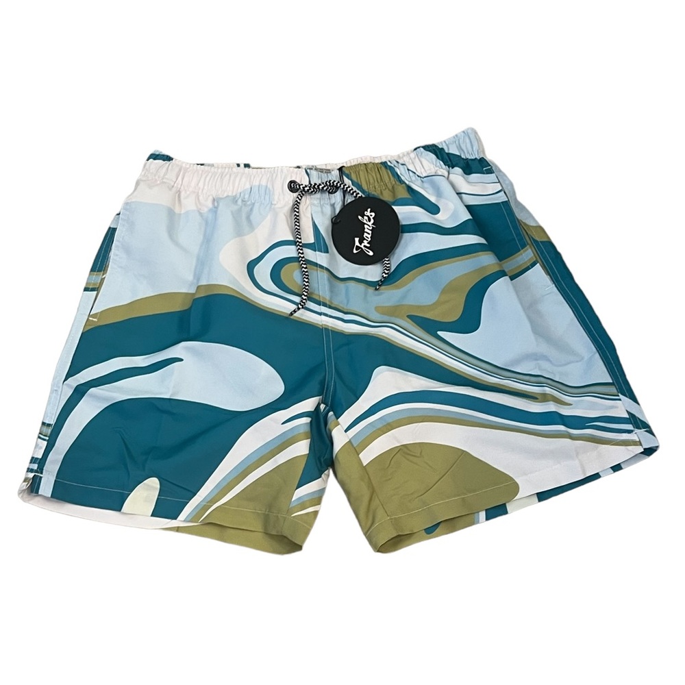 Franks Australia Mens Swim Board Shorts Large